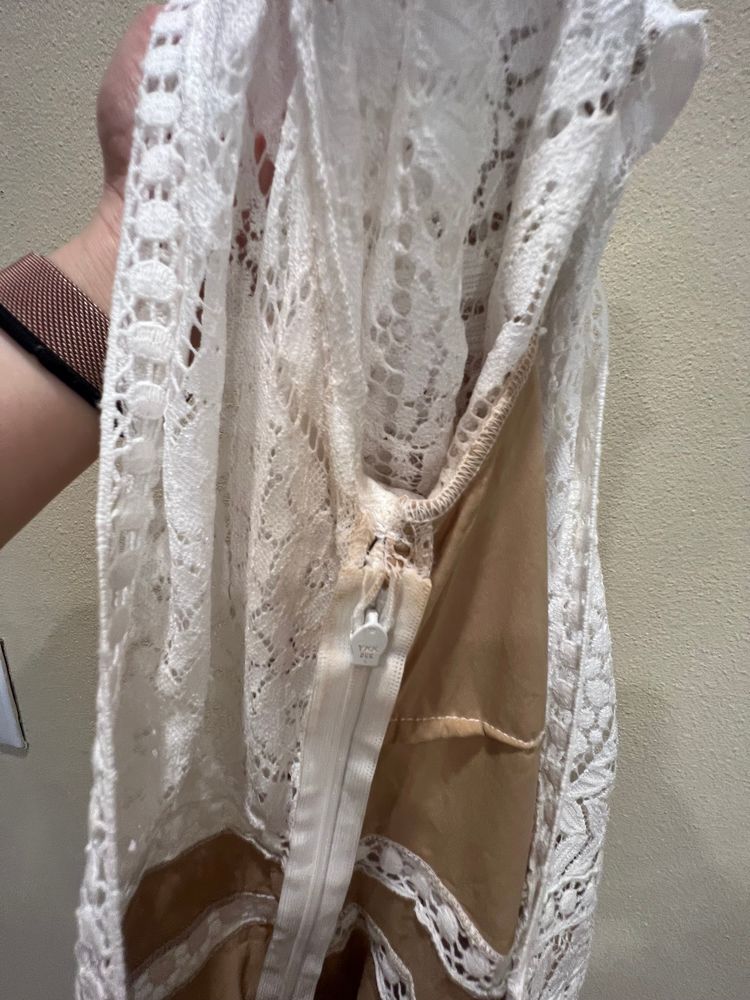 SAYLOR Darian Dress in Star White Size M REVOLVE MSRP $231 - Picture 8 of 9